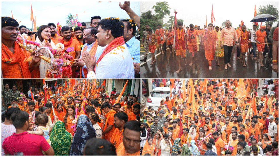 अमरकंटक से भोरमदेव तक कांवड़ यात्रा: मुख्यमंत्री ने भावना बोहरा को फोन पर दी शुभकामनाएं, उपमुख्यमंत्री विजय शर्मा ने किया स्वागत, विधायक सुशांत शुक्ला भी हुए पदयात्रा में शामिल