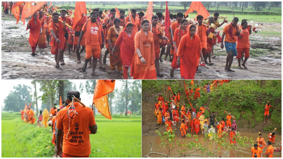 पंडरिया विधायक भावना बोहरा की कांवड़ यात्रा ने लिया पंडरिया विधानसभा में प्रवेश, क्षेत्रवासियों में उत्साह की लहर